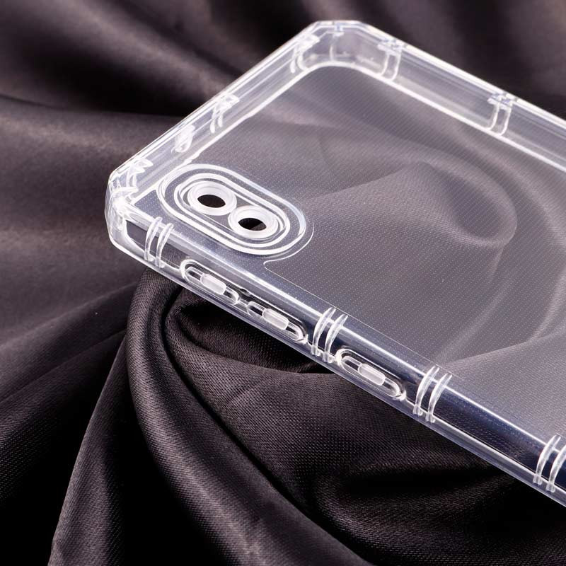 قاب ژله ای بی رنگ سامسونگ Galaxy A10 محافظ لنزدار