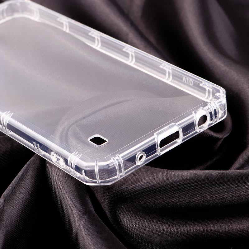 قاب ژله ای بی رنگ سامسونگ Galaxy A10 محافظ لنزدار