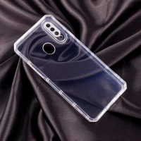 قاب ژله ای بی رنگ سامسونگ Galaxy A20s محافظ لنزدار