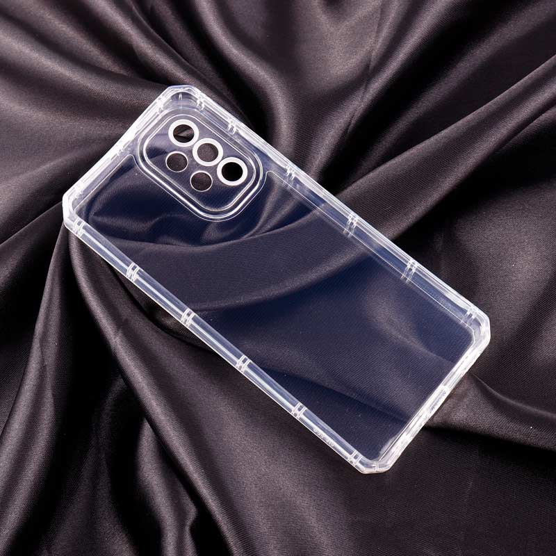 قاب ژله ای بی رنگ سامسونگ Galaxy A32 4G محافظ لنزدار
