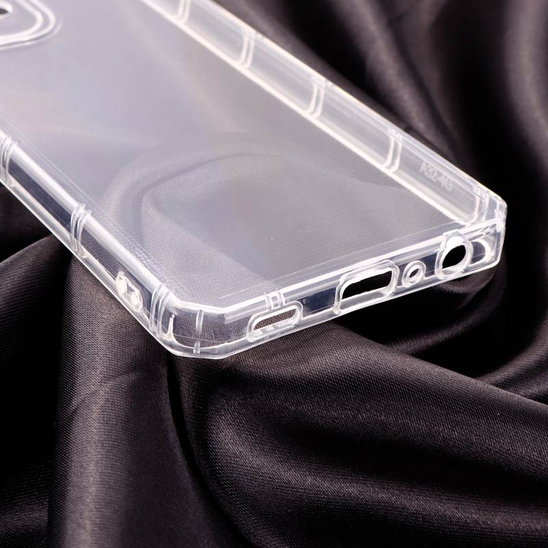 قاب ژله ای بی رنگ سامسونگ Galaxy A32 4G محافظ لنزدار