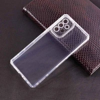 قاب ژله ای بی رنگ سامسونگ Galaxy A73 محافظ لنزدار