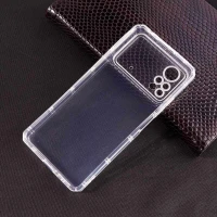 قاب ژله ای بی رنگ شیائومی Poco X4 Pro 5G محافظ لنزدار