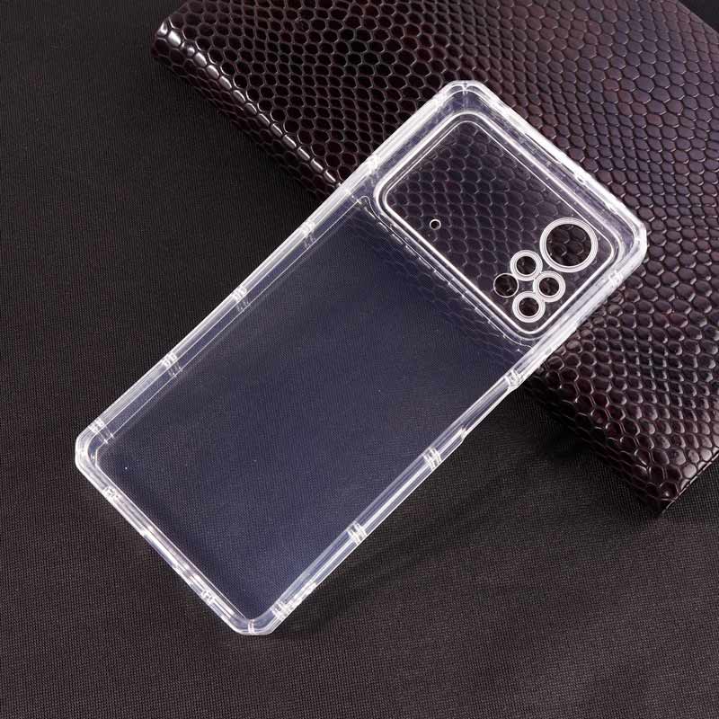 قاب ژله ای بی رنگ شیائومی Poco X4 Pro 5G محافظ لنزدار