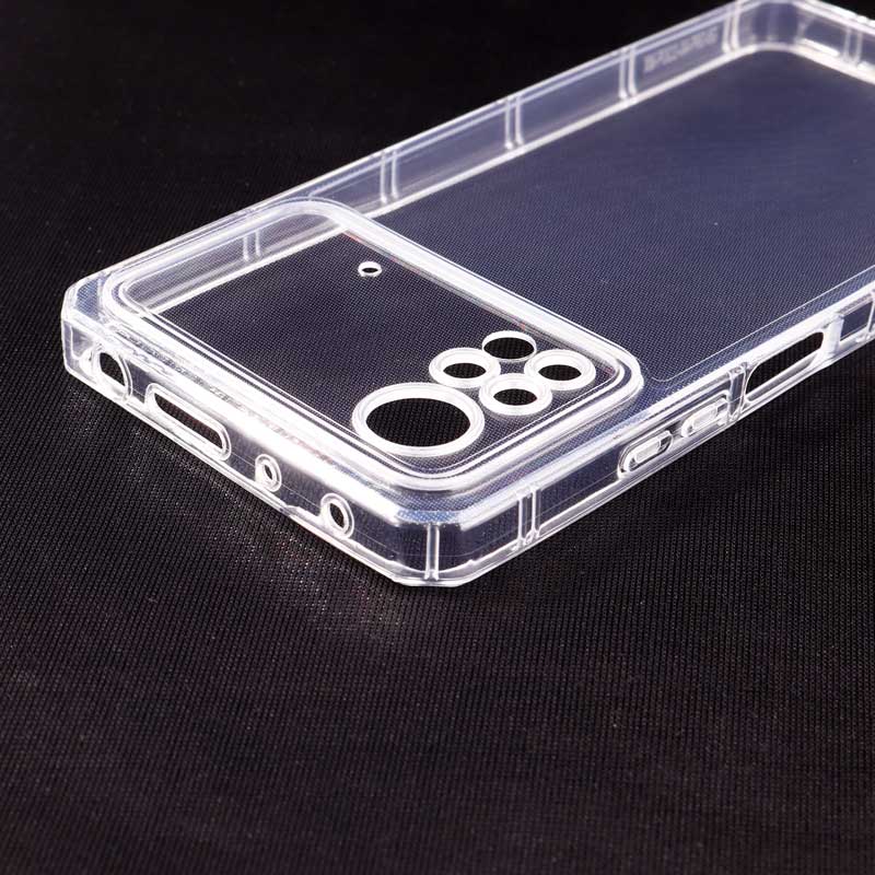 قاب ژله ای بی رنگ شیائومی Poco X4 Pro 5G محافظ لنزدار