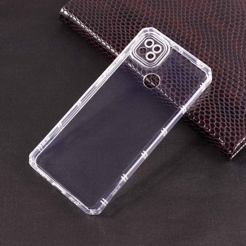 قاب ژله ای بی رنگ شیائومی Redmi 9C / 10A محافظ لنزدار