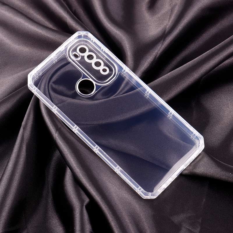 قاب ژله ای بی رنگ شیائومی Redmi Note 8 محافظ لنزدار