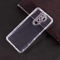 قاب ژله ای بی رنگ شیائومی Redmi Note 8 Pro محافظ لنزدار