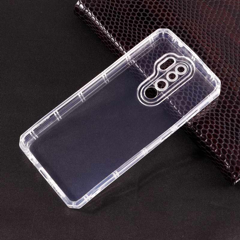 قاب ژله ای بی رنگ شیائومی Redmi Note 8 Pro محافظ لنزدار