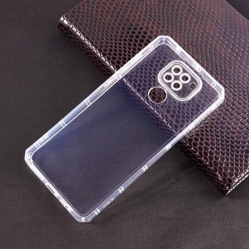 قاب ژله ای بی رنگ شیائومی Redmi Note 9 محافظ لنزدار
