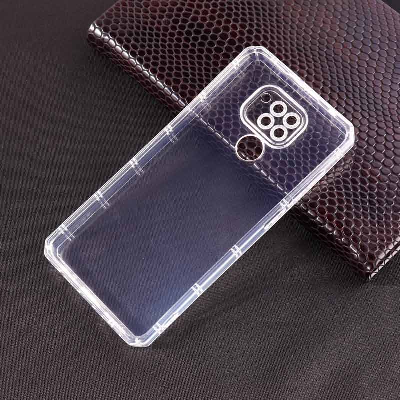 قاب ژله ای بی رنگ شیائومی Redmi Note 9 محافظ لنزدار