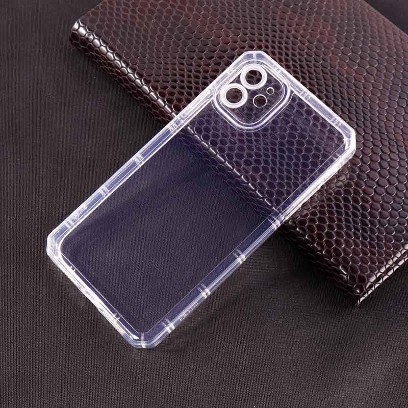 قاب ژله ای بی رنگ آیفون iPhone 11 محافظ لنزدار
