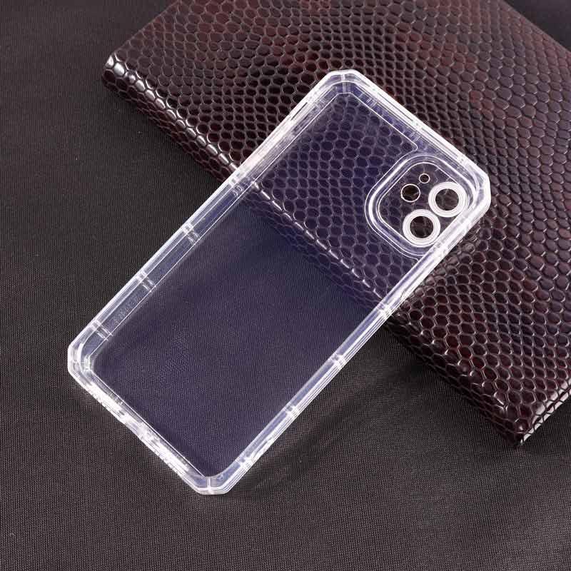 قاب ژله ای بی رنگ آیفون iPhone 11 محافظ لنزدار