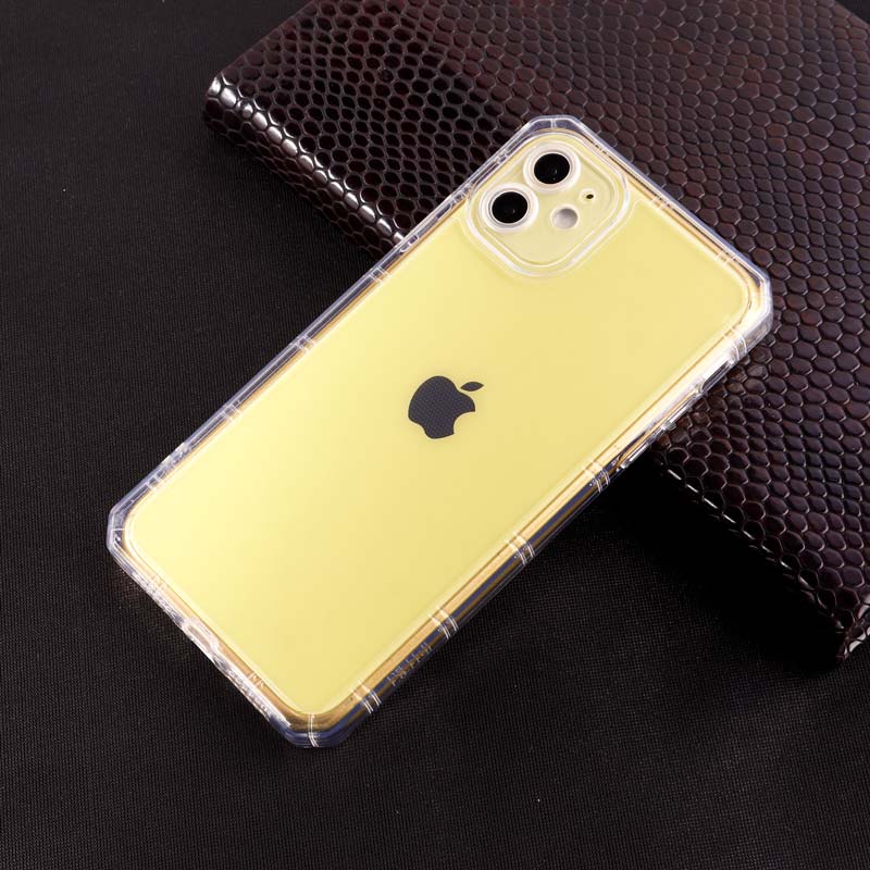 قاب ژله ای بی رنگ آیفون iPhone 11 محافظ لنزدار