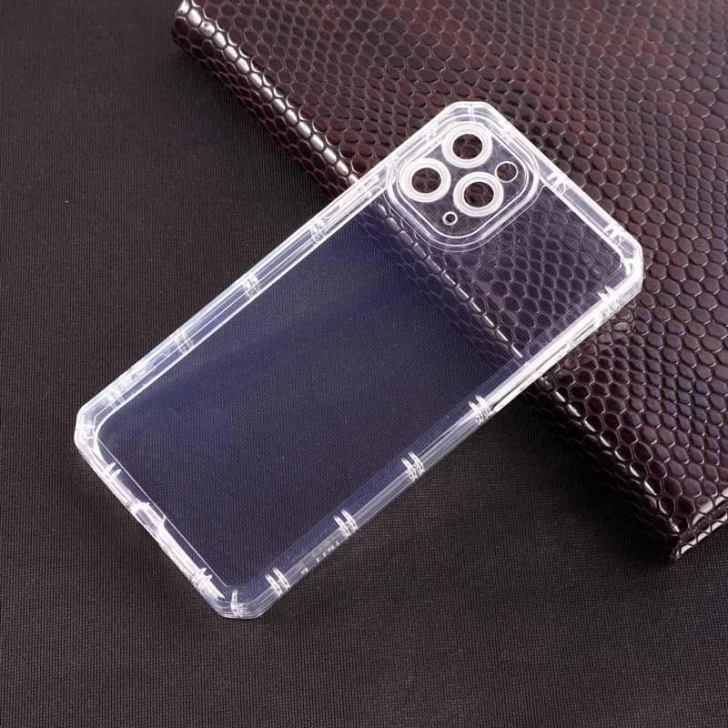 قاب ژله ای بی رنگ آیفون iPhone 11 Pro محافظ لنزدار