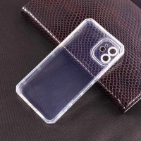 قاب ژله ای بی رنگ آیفون iPhone 12 محافظ لنزدار