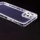 قاب ژله ای بی رنگ آیفون iPhone 12 Pro محافظ لنزدار