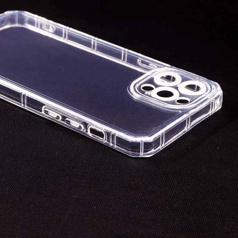 قاب ژله ای بی رنگ آیفون iPhone 12 Pro محافظ لنزدار