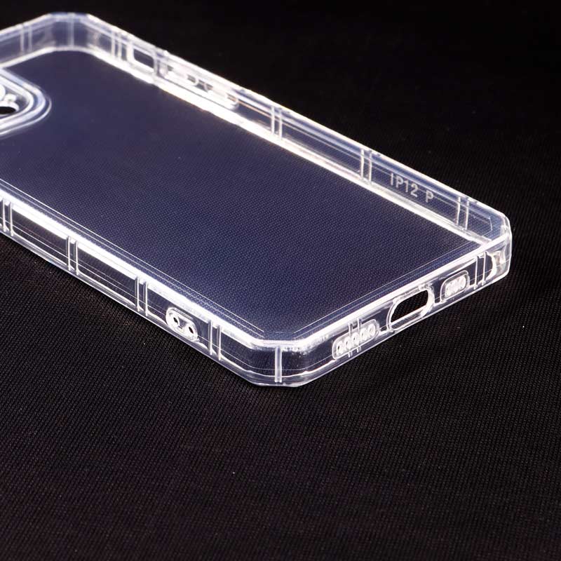قاب ژله ای بی رنگ آیفون iPhone 12 Pro محافظ لنزدار