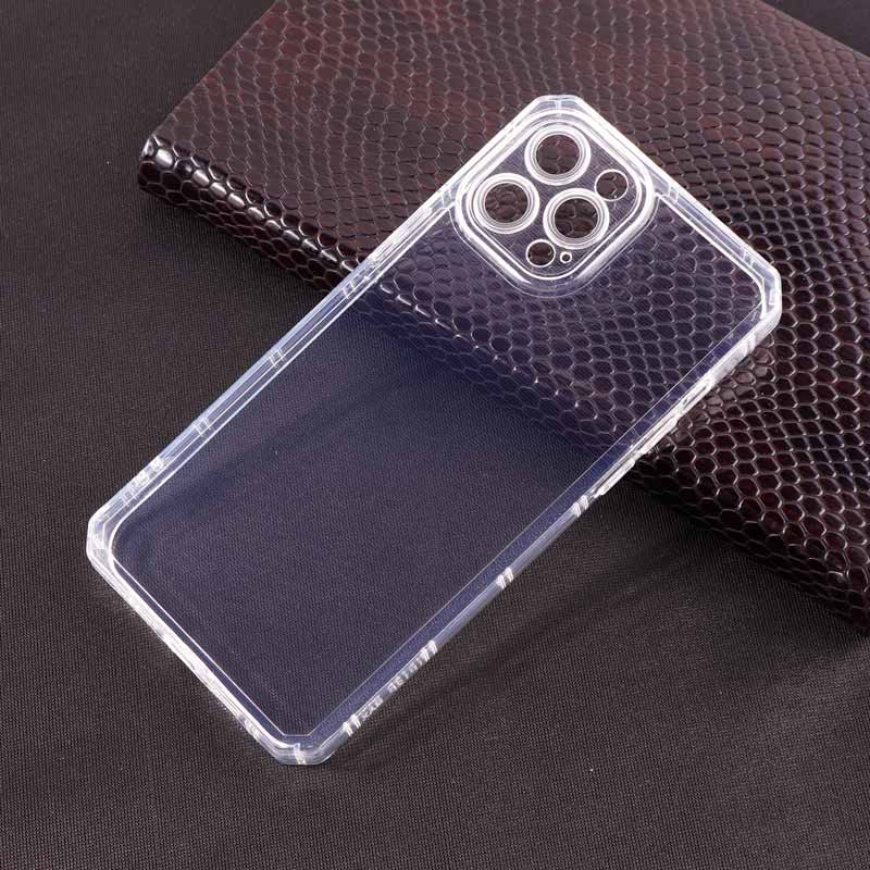 قاب ژله ای بی رنگ آیفون iPhone 12 Pro Max محافظ لنزدار