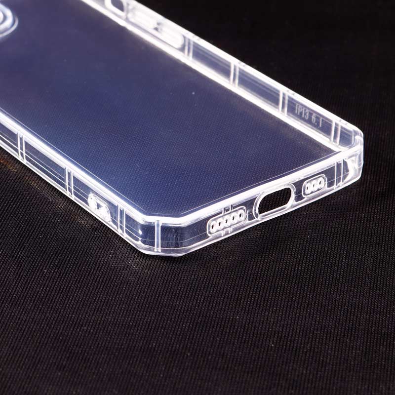 قاب ژله ای بی رنگ آیفون iPhone 13 محافظ لنزدار