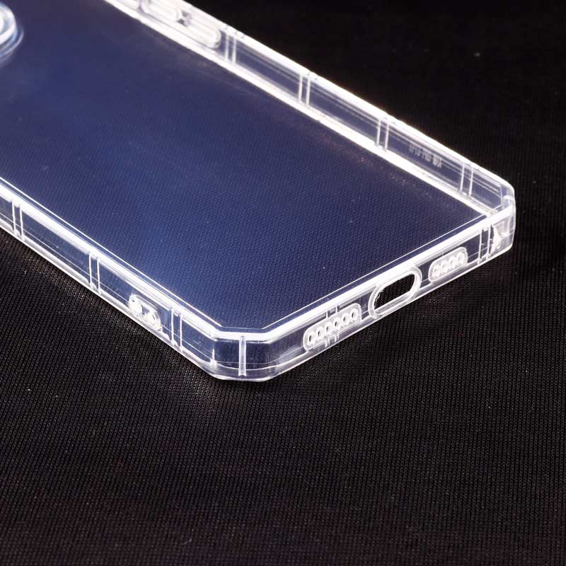 قاب ژله ای بی رنگ آیفون iPhone 13 Pro Max محافظ لنزدار