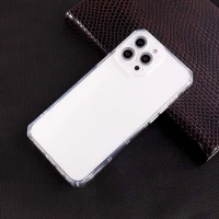 قاب ژله ای بی رنگ آیفون iPhone 13 Pro Max محافظ لنزدار