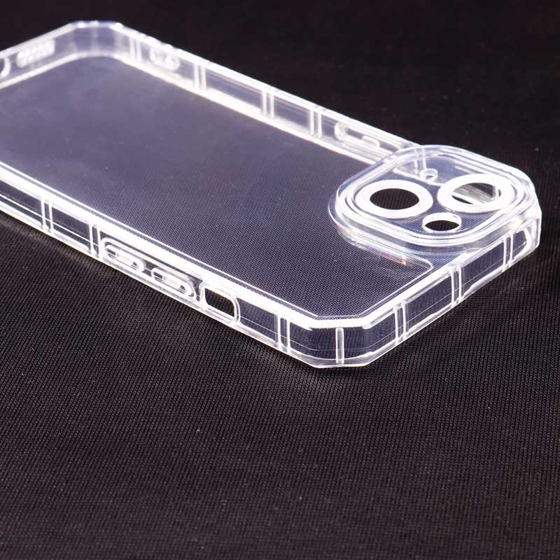 قاب ژله ای بی رنگ آیفون iPhone 14 محافظ لنزدار