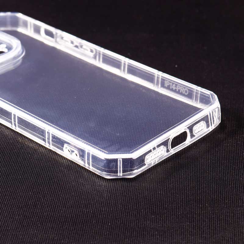 قاب ژله ای بی رنگ آیفون iPhone 14 Pro محافظ لنزدار