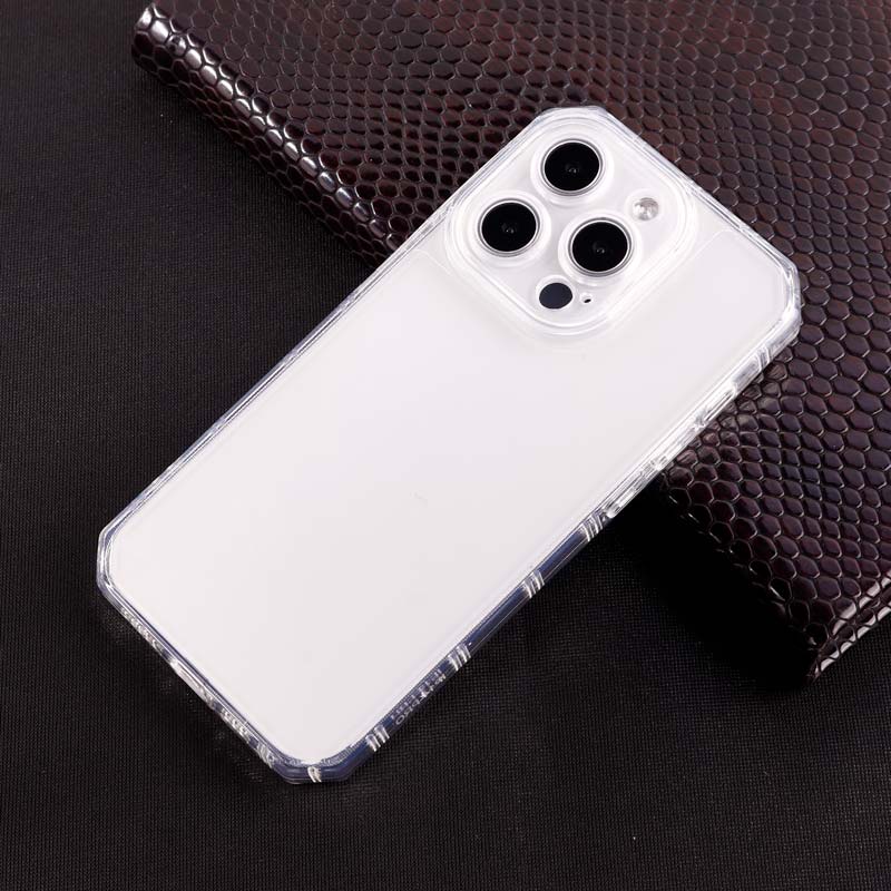 قاب ژله ای بی رنگ آیفون iPhone 14 Pro محافظ لنزدار