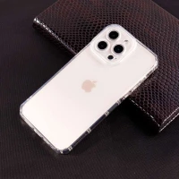 قاب ژله ای بی رنگ آیفون iPhone 14 Pro Max محافظ لنزدار