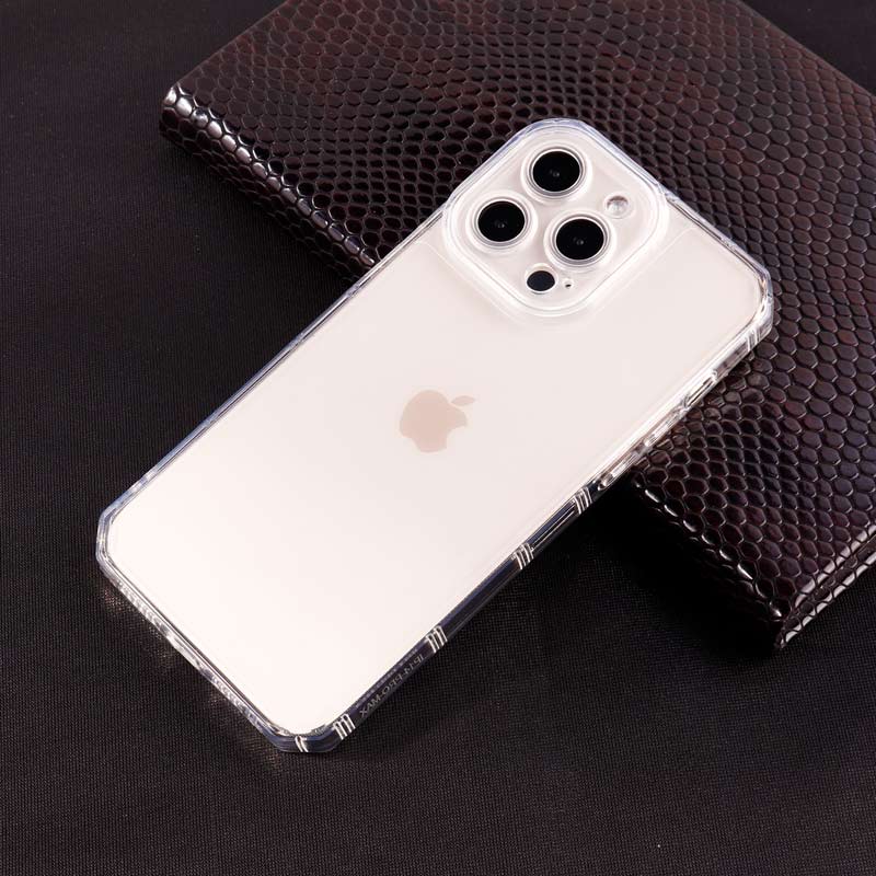 قاب ژله ای بی رنگ آیفون iPhone 14 Pro Max محافظ لنزدار