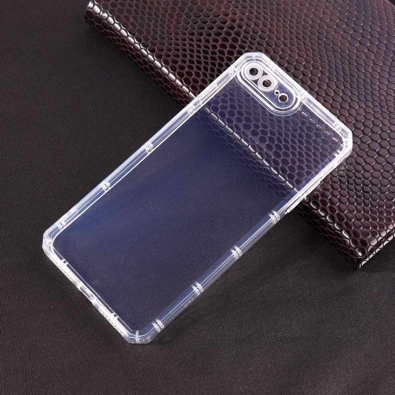 قاب ژله ای بی رنگ آیفون iPhone 7 Plus / 8 Plus محافظ لنزدار