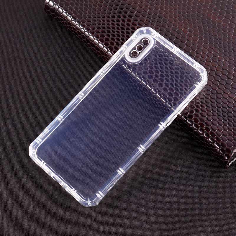 قاب ژله ای بی رنگ آیفون iPhone X / XS محافظ لنزدار