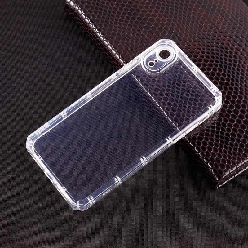 قاب ژله ای بی رنگ آیفون iPhone XR محافظ لنزدار