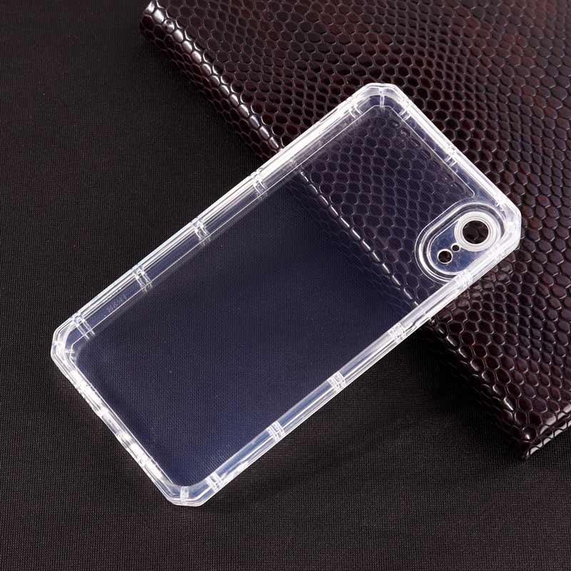 قاب ژله ای بی رنگ آیفون iPhone XR محافظ لنزدار