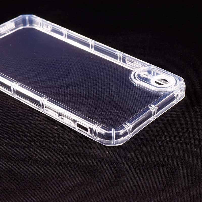 قاب ژله ای بی رنگ آیفون iPhone XR محافظ لنزدار