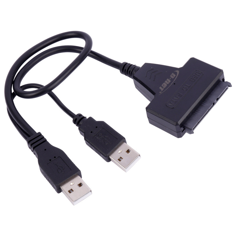 تبدیل سیم وصل D-net USB 2.0 to SATA 3.0 38cm