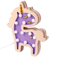 چراغ خواب USB طرح اسب تک شاخ