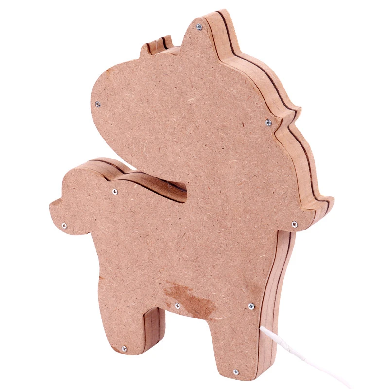 چراغ خواب USB طرح اسب تک شاخ