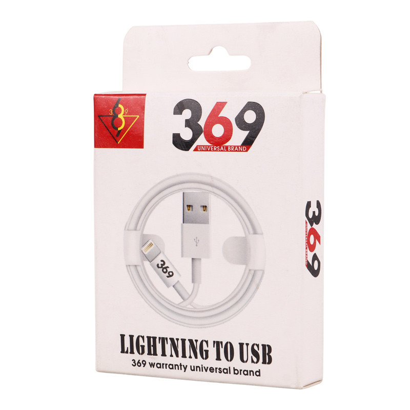 کابل تبدیل فست شارژ Universal Brand 369 Type-C To Lightning 2.4A 1m