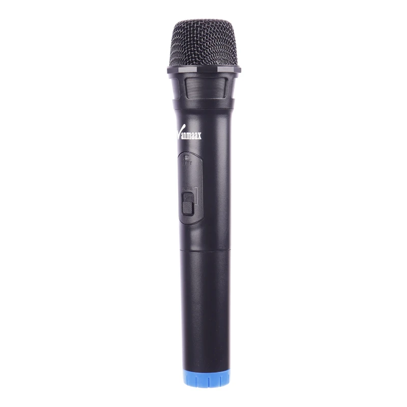 اسپیکر چمدانی بلوتوثی رم و فلش خور Vanmaax MAX-1100 + میکروفون و ریموت کنترل