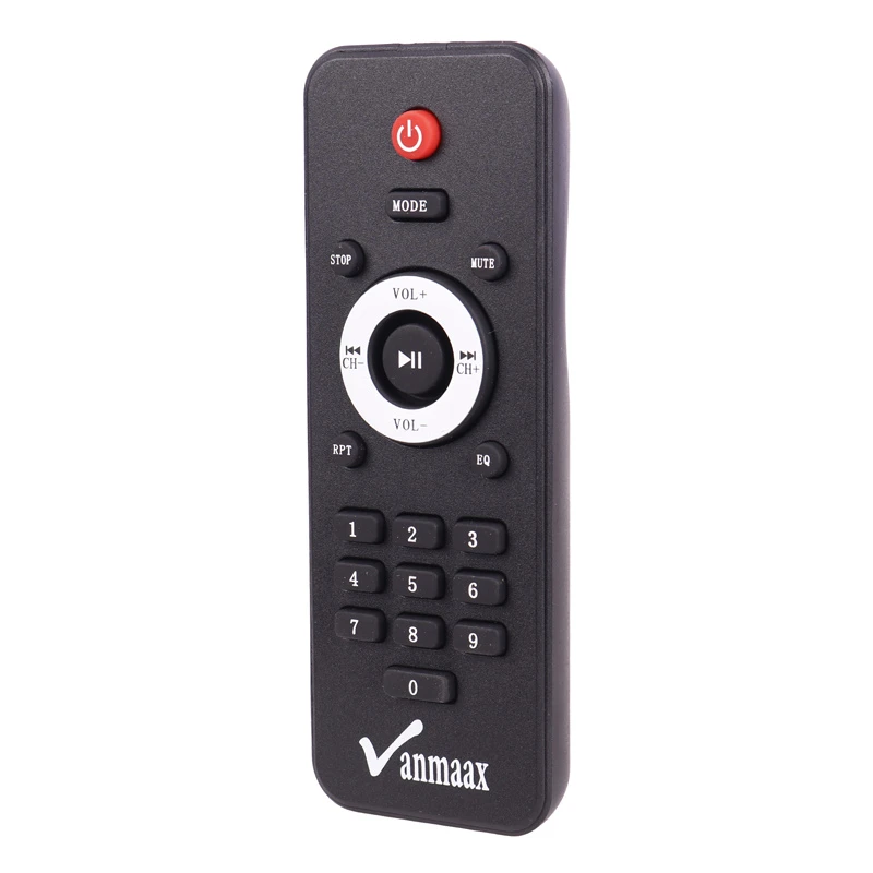 اسپیکر چمدانی بلوتوثی رم و فلش خور Vanmaax MAX-1100 + میکروفون و ریموت کنترل