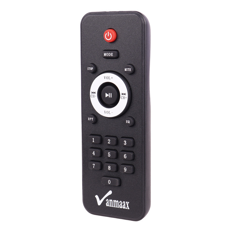 اسپیکر چمدانی بلوتوثی رم و فلش خور Vanmaax MAX-1100 + میکروفون و ریموت کنترل