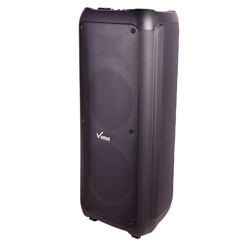 اسپیکر چمدانی بلوتوثی رم و فلش خور Vanmaax MAX-1200 + میکروفون و ریموت کنترل
