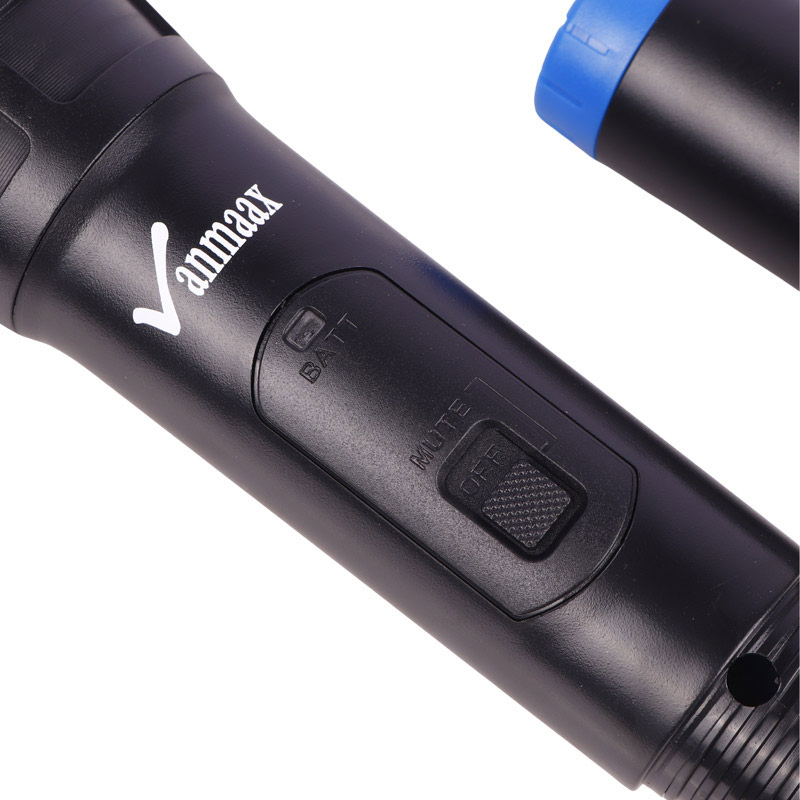 اسپیکر چمدانی بلوتوثی رم و فلش خور Vanmaax MAX-1300 + میکروفون و ریموت کنترل