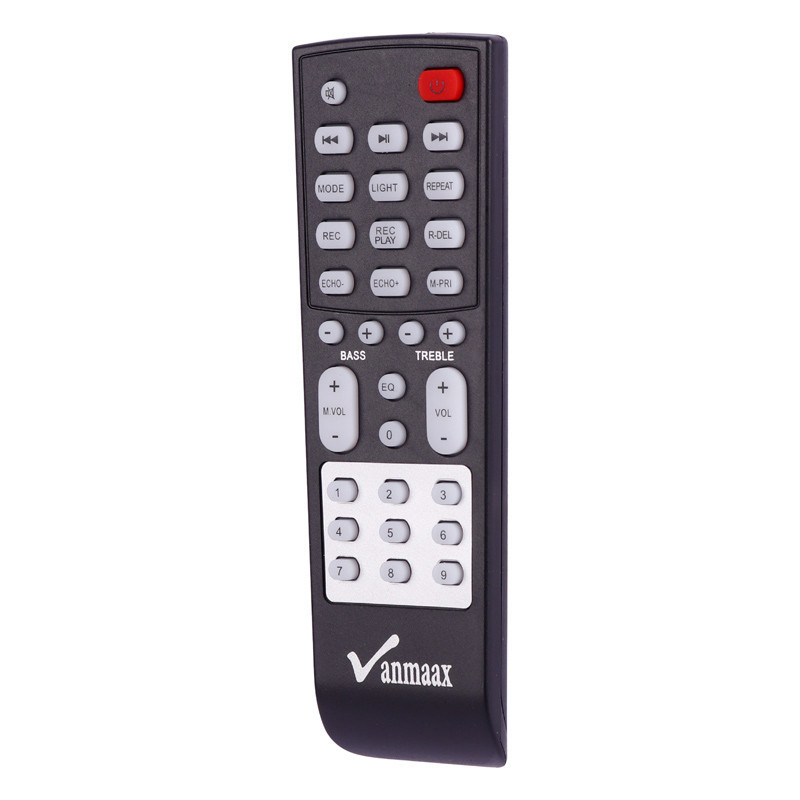 اسپیکر چمدانی بلوتوثی رم و فلش خور Vanmaax MAX-1300 + میکروفون و ریموت کنترل