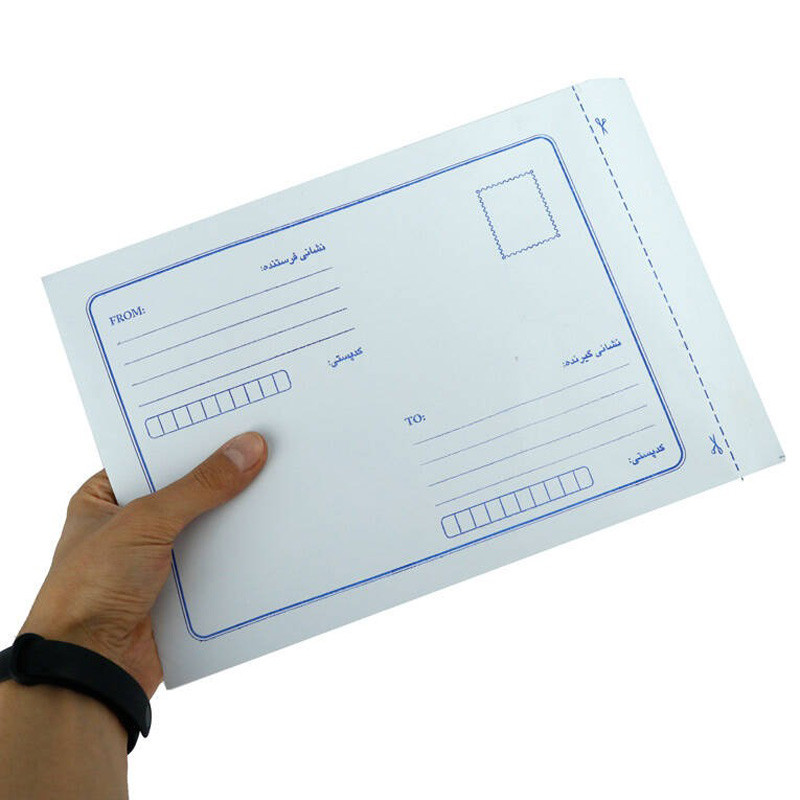 پاکت پست محرمانه متالایز A5 سفید بسته 200 عددی