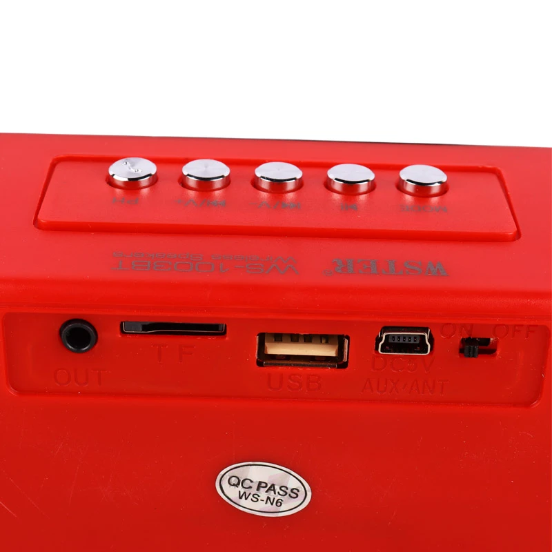 اسپیکر بلوتوثی رم و فلش خور Wster WS-1003BT