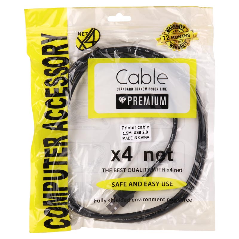 کابل پرینتر ایکس فورنت X4 Net طول 1.5 متر